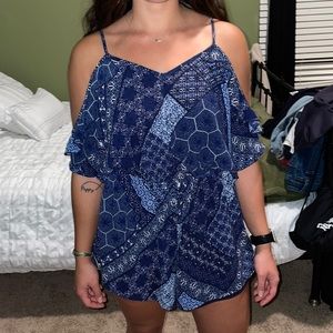 This is a romper worn 1 time